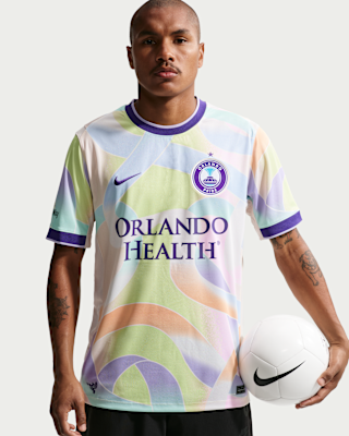 Orlando Pride Men's Nike Dri-FIT NWSL Replica Jersey. Nike.com